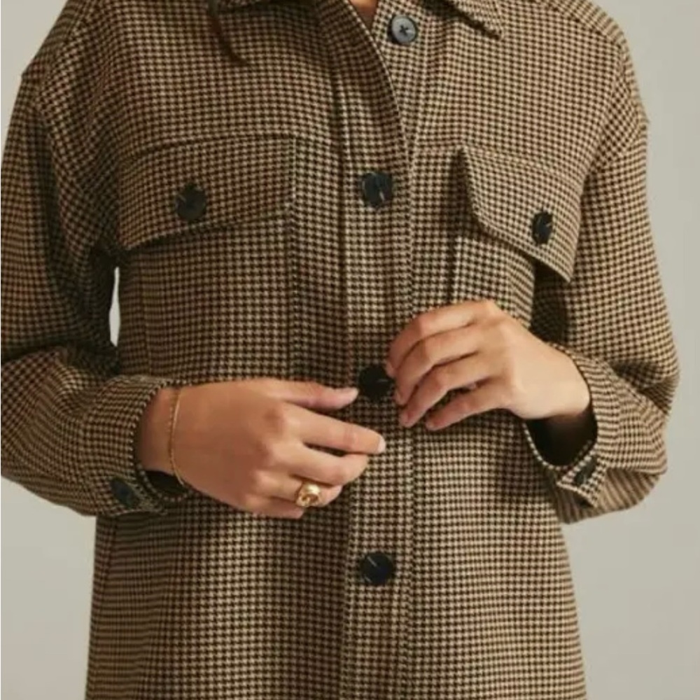 Current Air Black and Tan Utility Jacket